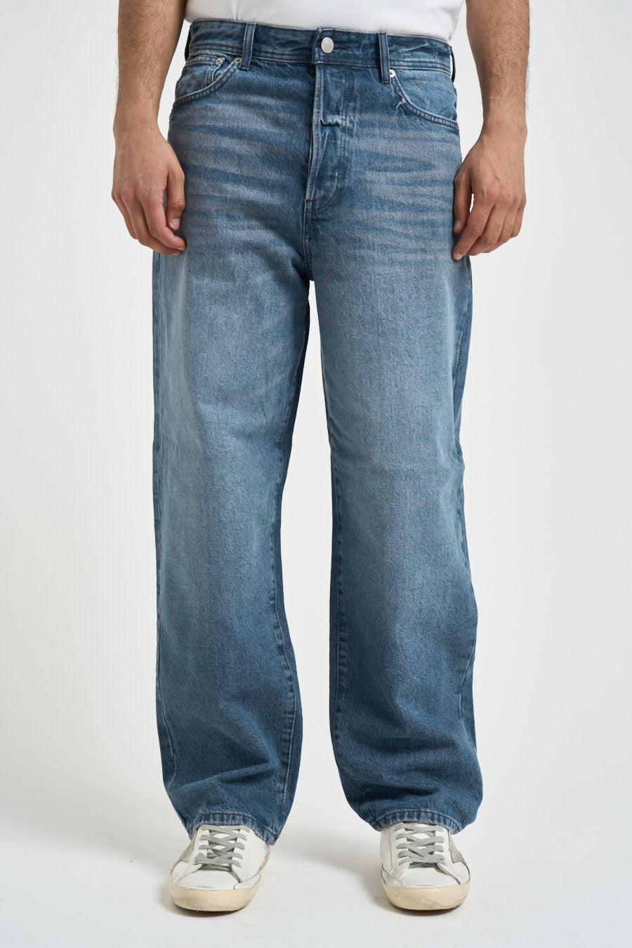 Jeans uomo loose fit denim medio 22032218  ONLY & SONS 