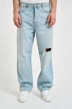 Jeans uomo in denim chiaro 22036592 LIGHT BLU ONLY & SONS 