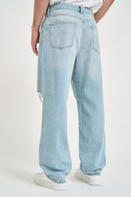 Jeans uomo in denim chiaro 22036592 LIGHT BLU ONLY & SONS 
