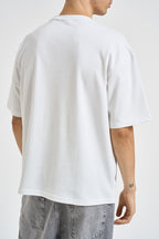 T-shirt uomo over bianca 22031940 WHITE ONLY & SONS NOOS 