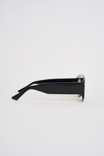 Occhiali da sole donna lente gialla neri - 3