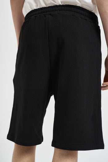 Bermuda uomo sportivo nero - 4