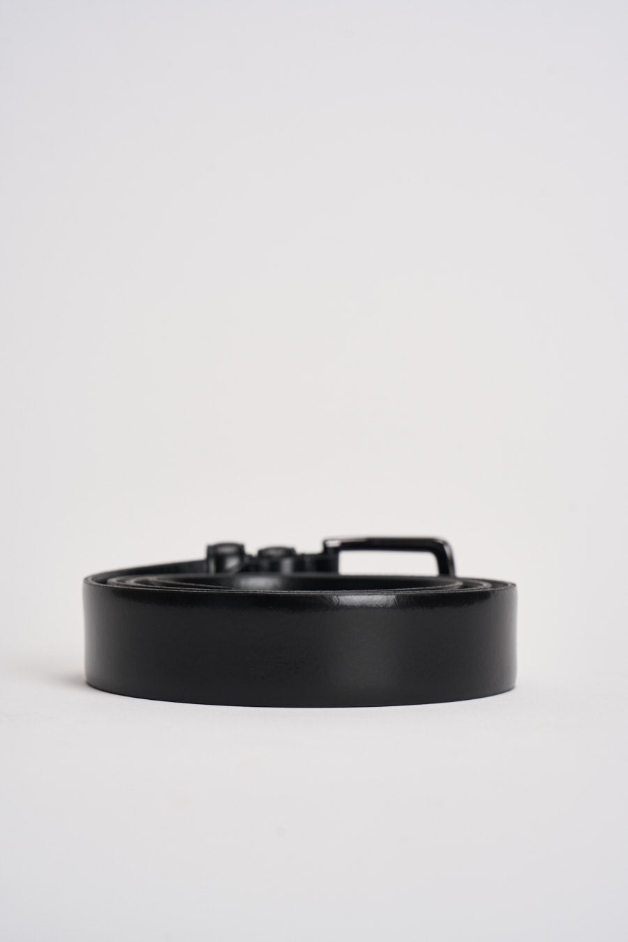 Cintura uomo in pelle nera F0004 NERO OUTFIT 