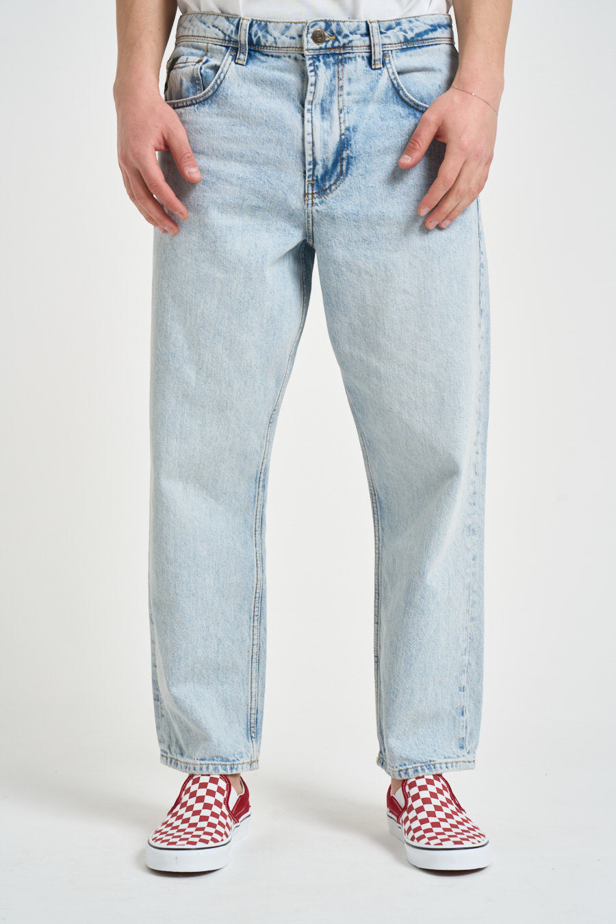 Jeans uomo regular in denim chiaro TEIDE RATM57 PONT DENIM 