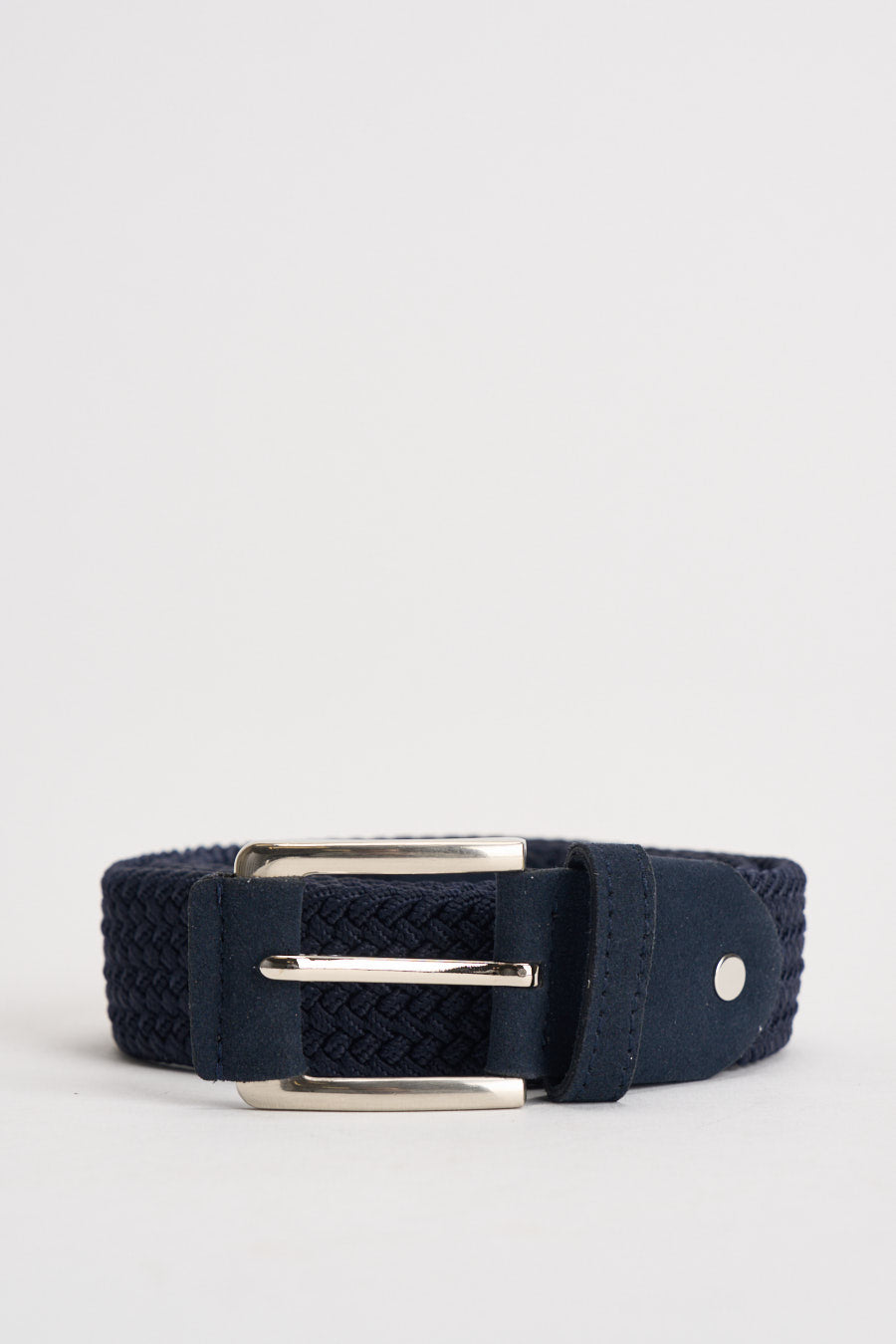 Cintura uomo intrecciata blu CT278 NAVY SEINSE 