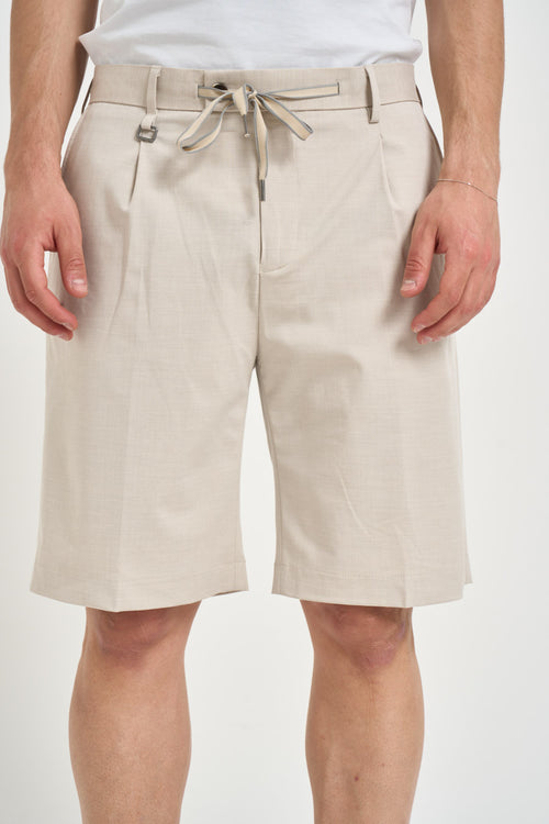 Bermuda uomo ecru