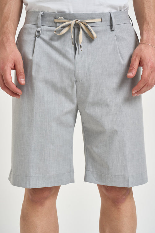 Bermuda uomo grigio chiaro