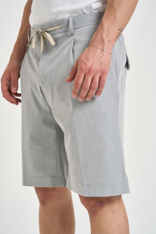 Bermuda uomo grigio chiaro - 2