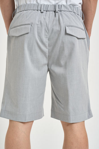 Bermuda uomo grigio chiaro - 3