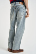 Jeans uomo in denim lavaggio used 01196N DENIM SETTEDUESETTE 