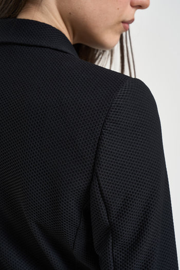Giacca donna doppiopetto nera - 5