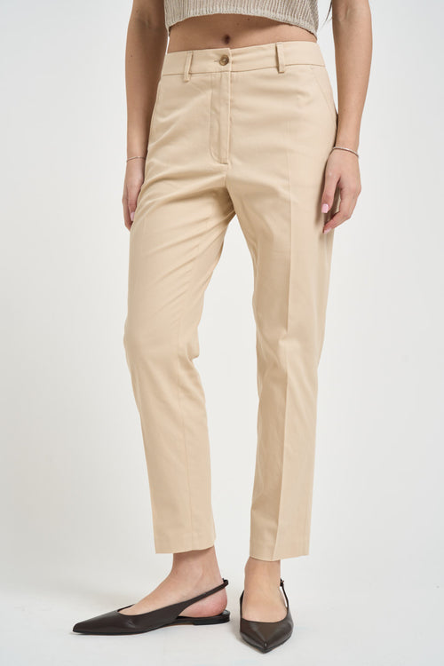 Pantalone donna skinny beige - 2