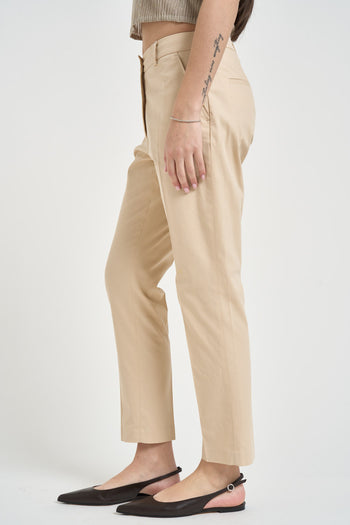 Pantalone donna skinny beige - 3