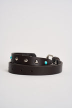 Cintura donna in pelle marrone N39T1001 MORO SOUVENIR CLUBBING 