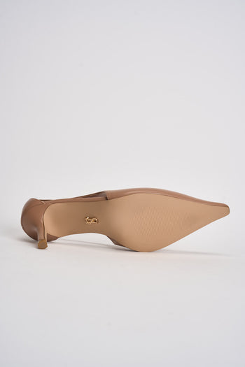 Scarpa donna con tacco cipria - 8