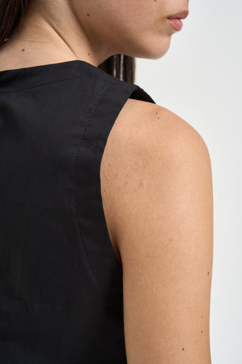 Top donna cropped nero - 4