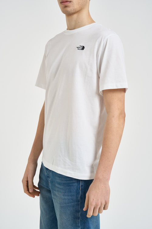 T-shirt uomo girocollo bianca - 2