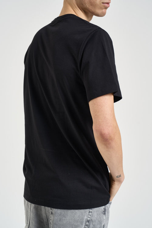 T-shirt uomo girocollo nera - 2