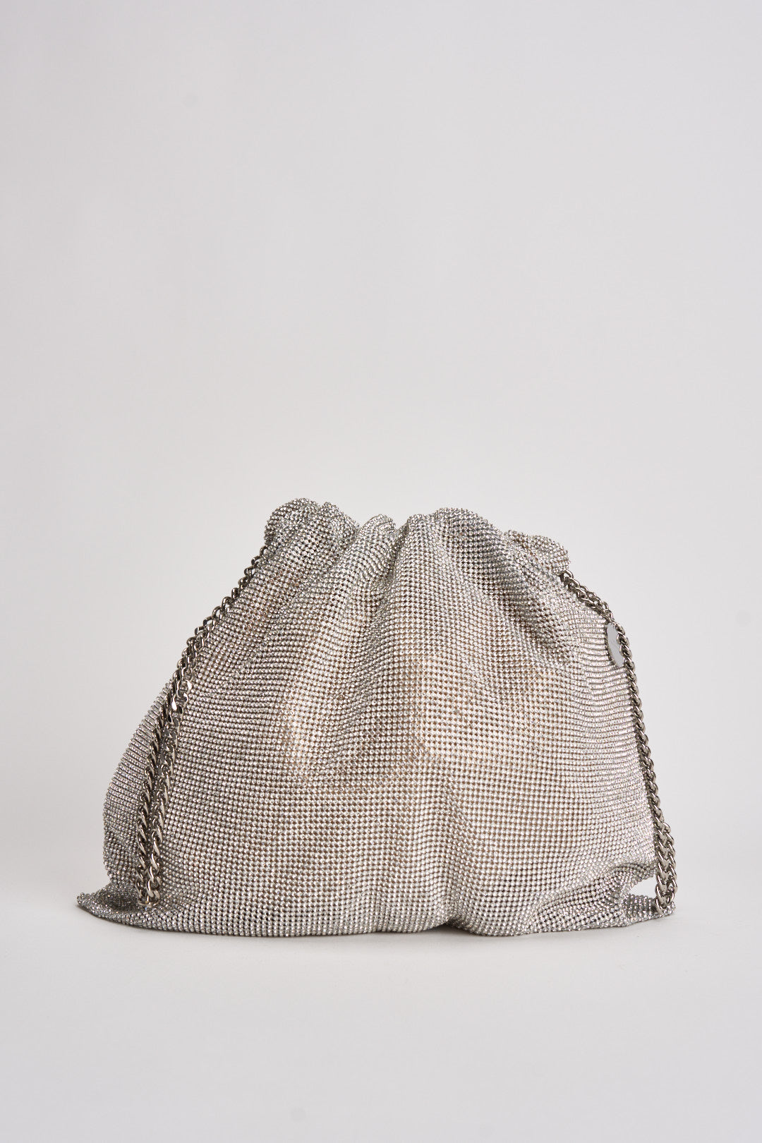 Borsa donna a sacchetto con starss argento 2262P ARGENTO TWENTY FOURHAITCH 