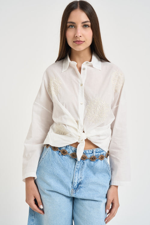Camicia donna bianca - 2