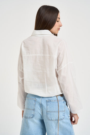 Camicia donna bianca - 4