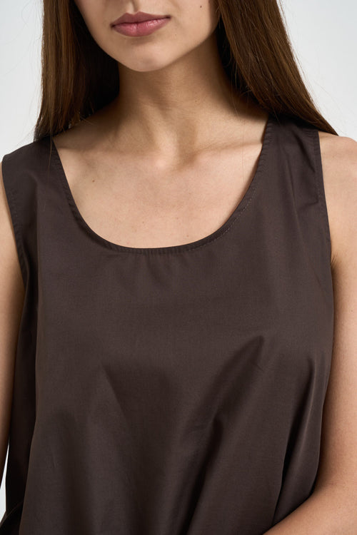 Top donna con fiocco sul retro testa di moro - 2