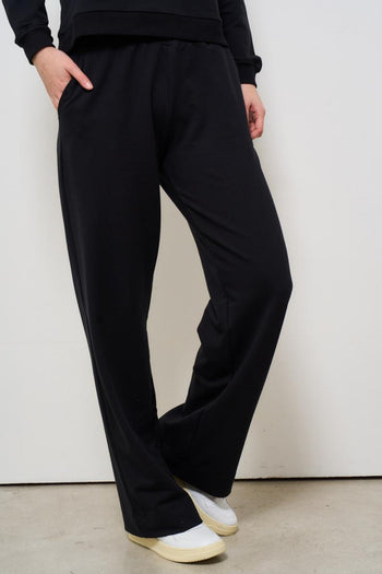 Pantalone donna gamba dritta nero - 6