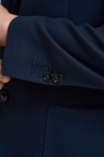 Giacca uomo momopetto blu navy - 5