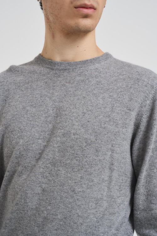 Maglia uomo girocollo grigia - 2