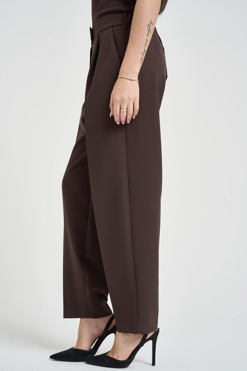 Pantalone donna barrel moro - 2