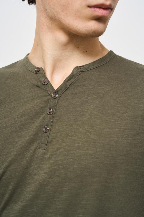 Polo uomo verde militare - 2