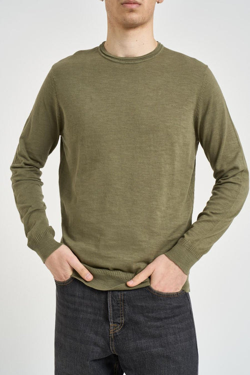 Maglia uomo girocollo militare