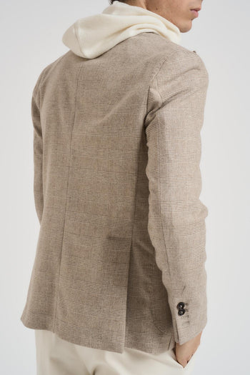 Giacca uomo doppiopetto beige - 5