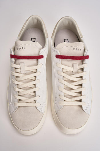 Sneakers uomo Hill Low bianca e beige - 7