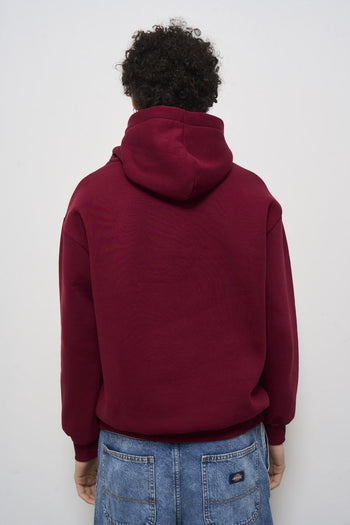 Men's Burgundy Hoodie - 4