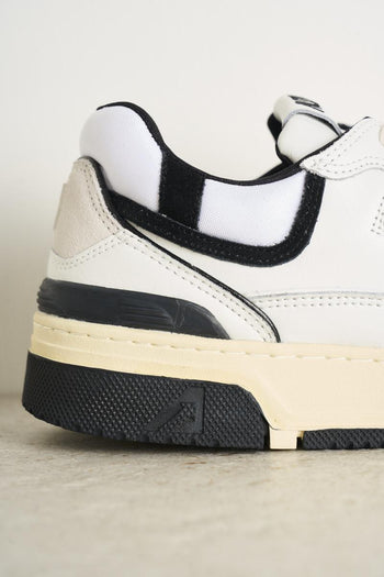 Sneakers uomo bianca con inserti neri - 3
