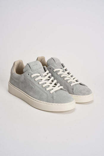 Sneakers uomo Levante in camoscio grigia - 3