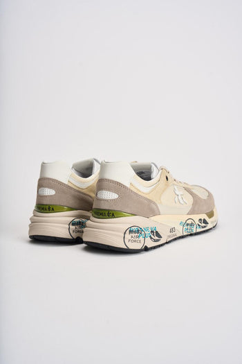 Sneakers uomo Mase in suede grigio - 7
