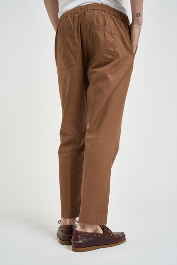 Pantalone uomo chino tabacco - 3