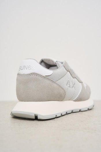 Sneakers donna grigia e argento - 5