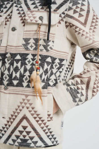 Giubbotto uomo a camicia multicolor - 5