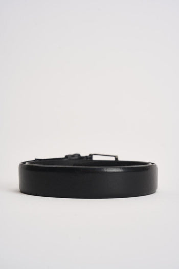 Cintura uomo nera in pelle - 3