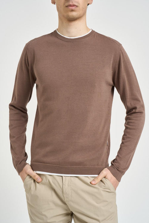 Maglia uomo girocollo fango