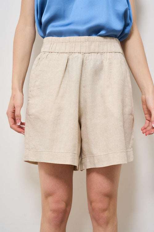 Bermuda donna beige