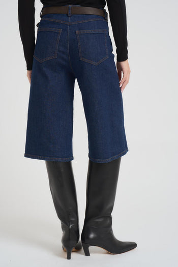 Bermuda donna blu scuro - 3