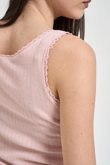 Top donna rosa cipria - 4