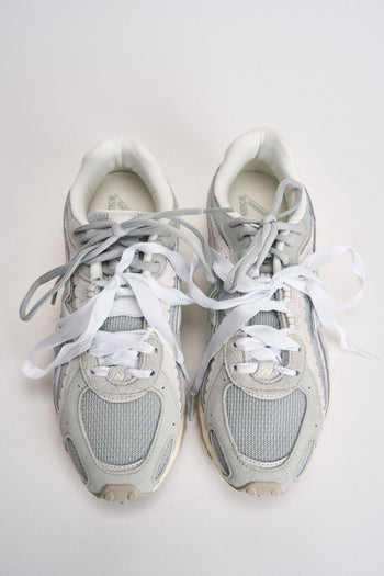 Sneakers donna 204L in suede grigia - 6