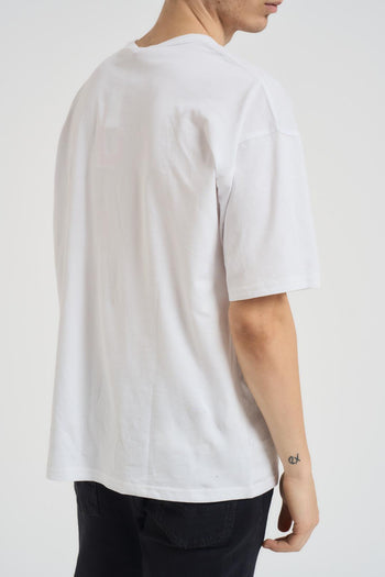 T-shirt uomo girocollo bianca - 3