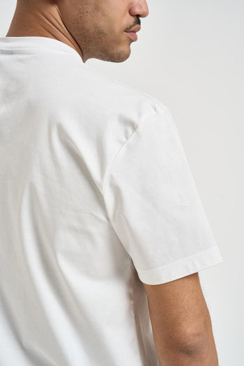 T-shirt uomo girocollo bianca - 4