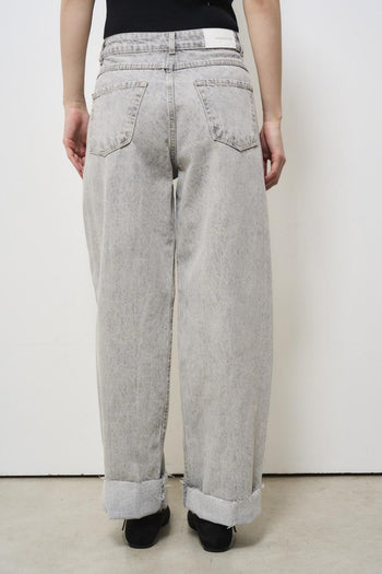 Women's Jeans in Grey Denim - 4